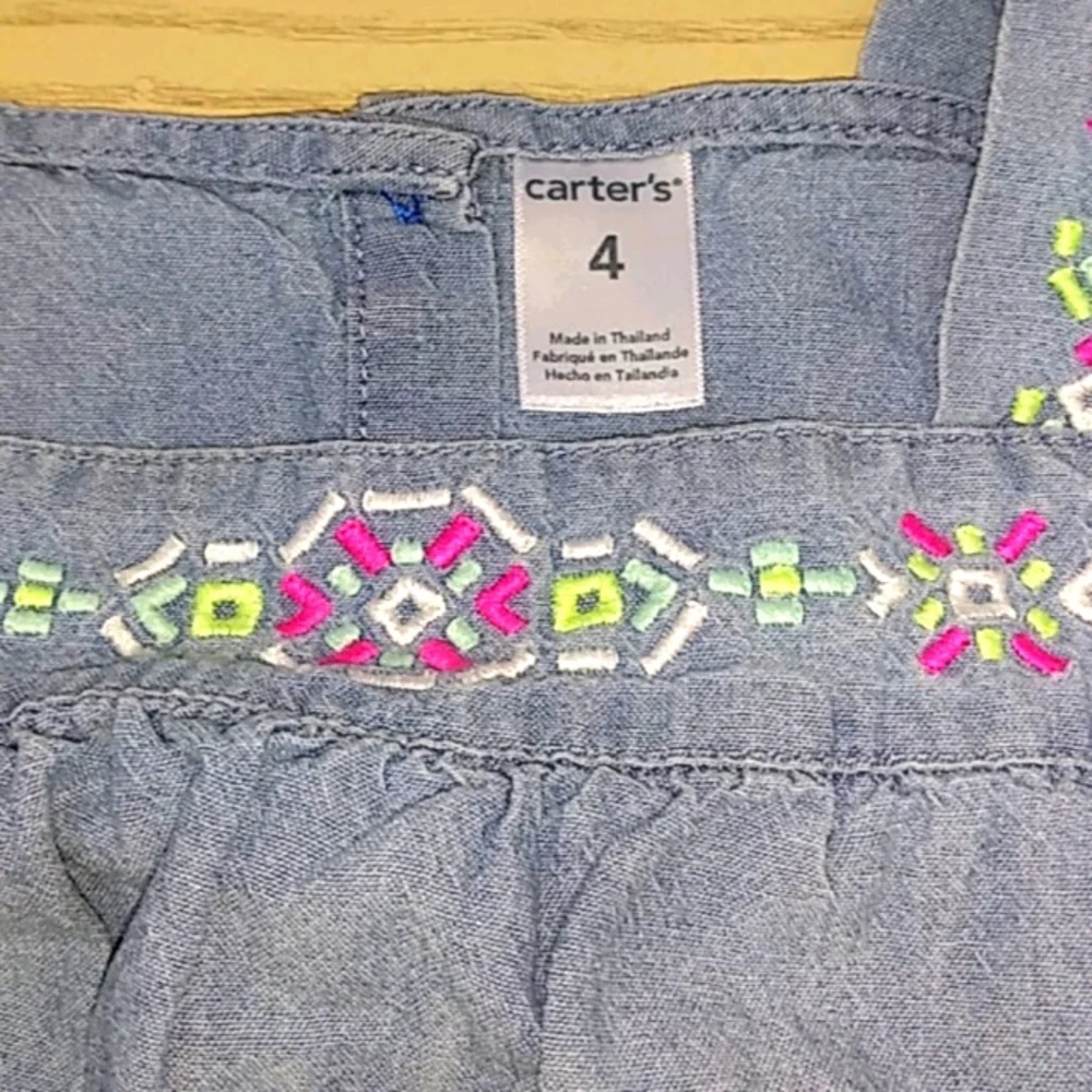 Carter's Chambray Summer Top
